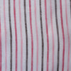 Blush & Cocoa Stripe 100% Linen Fabric