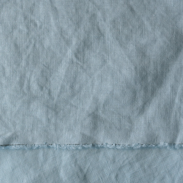 Luxurious Pale Blue 100% Linen Fabric - Extra Wide 280cm