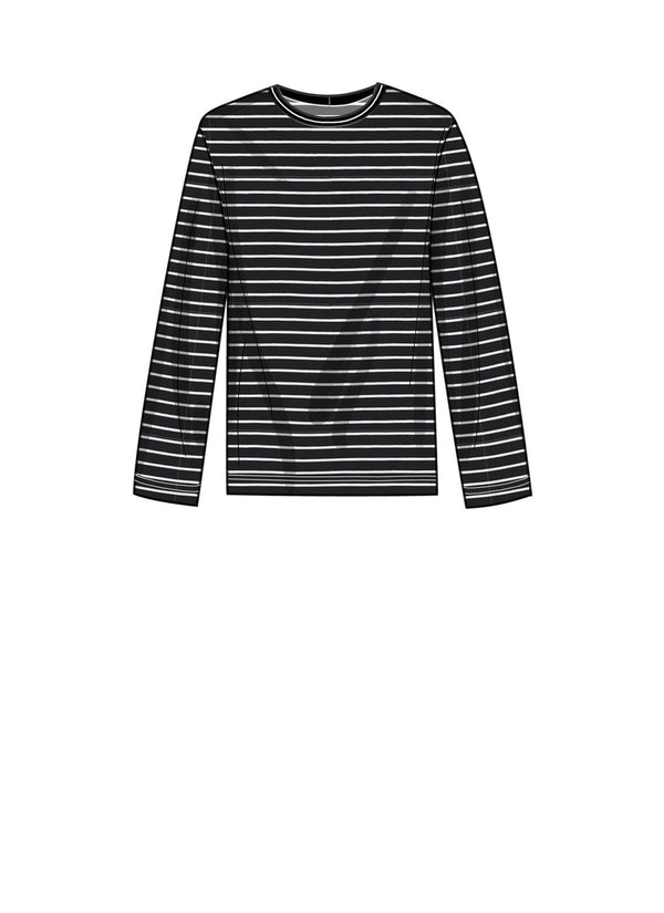 Men’s knit top made using Simplicity Sewing Pattern S9651