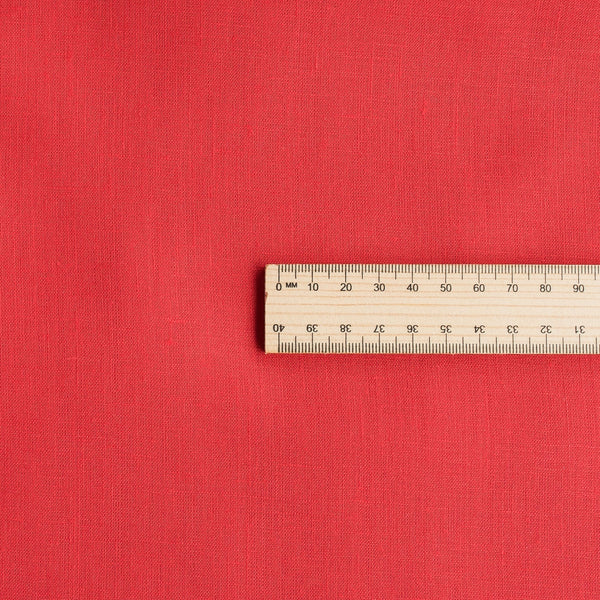 Scarlet 100% Linen | Remnant