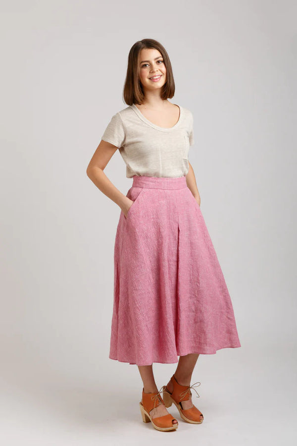 Tania Culottes Sewing Pattern - Modern Culottes with Skirt Appearance