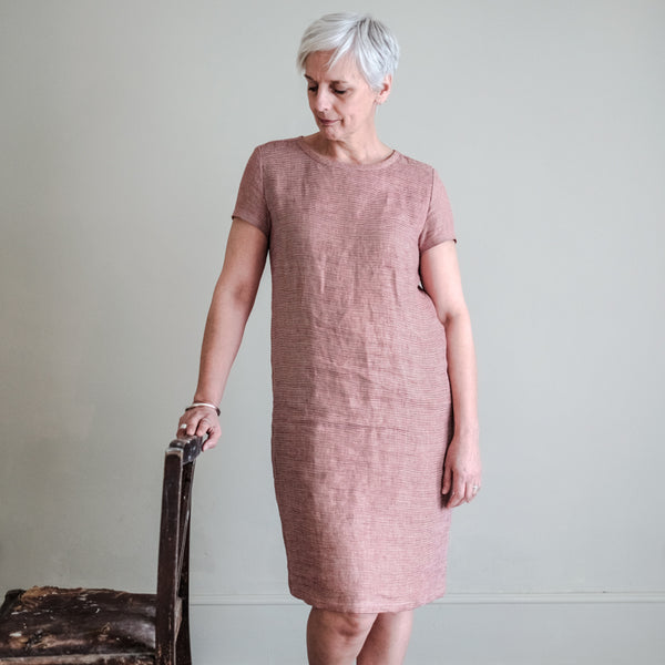 Camber Set sewing pattern by Merchant & Mills featuring an A-line dress and T-shirt option.