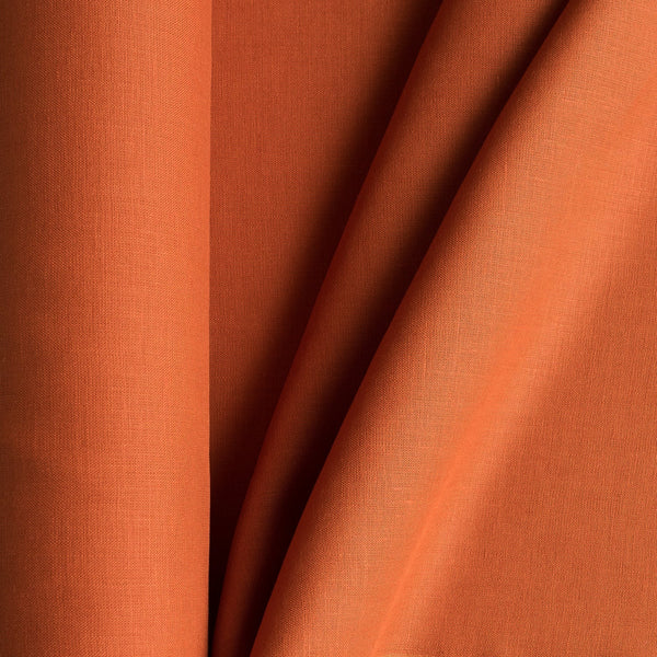 Tuscan Terracotta 100% Linen | Remnant