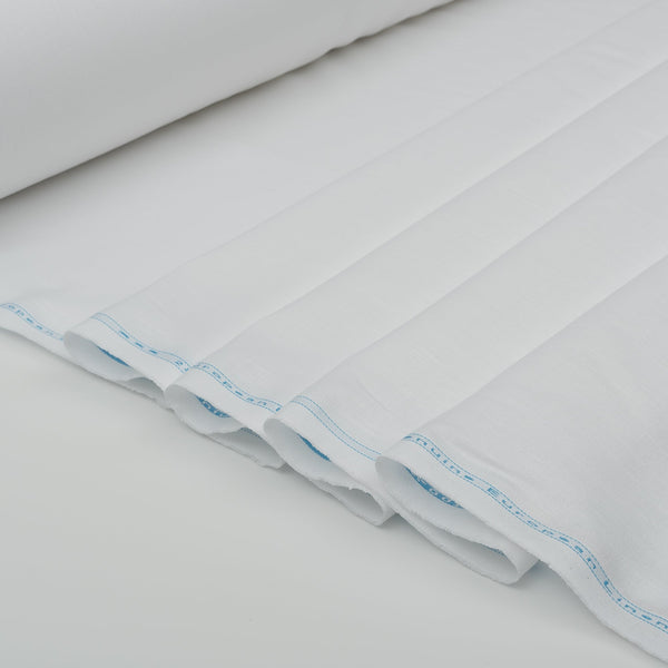 White Zephyr 100% Linen | Remnant