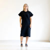 Aeolian Tee & Dress Sewing Pattern – boxy fit with square sleeves & draped silhouette