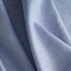 Blue Sky 100% Linen Fabric – chambray weave in dusty blue with fine texture