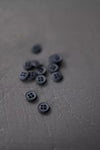 Stormy Sky Cotton Button 15mm - organic cotton sewing button, eco-friendly and washable