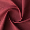 Cranberry Dusk Linen Blend Fabric – deep cranberry red shade, lightweight