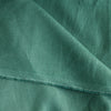 Deep Forest 100% Linen Fabric – rich green shade, medium weight 170 GSM, fine 40 LEA weave