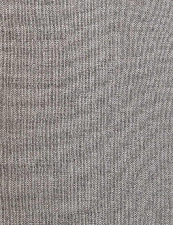 Driftstone 460 GSM heavyweight linen fabric in a muted taupe-grey neutral