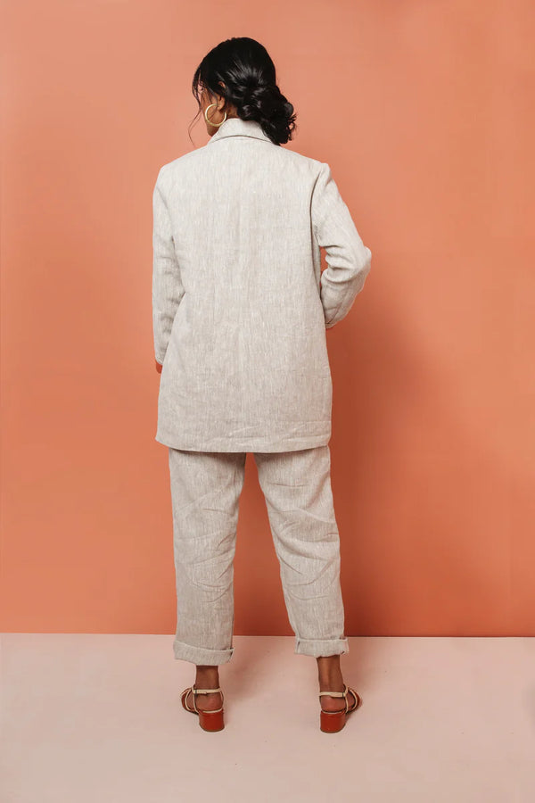 Heather Blazer Sewing Pattern – unstructured relaxed fit layering jacket for all seasons (XS–7X)