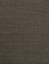 Ironwood heavyweight 100% linen upholstery fabric in a dark earthy brown-grey