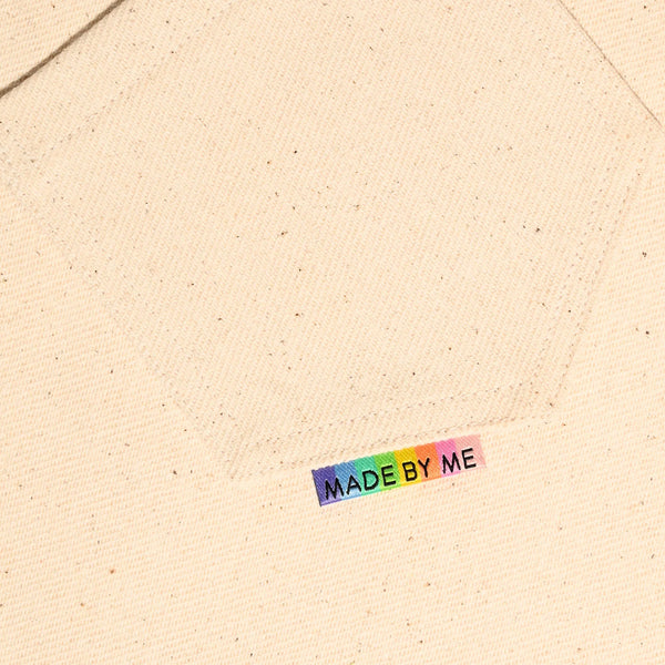 Handmade/Made By Me woven KATM sewing labels for handmade clothes and DIY sewing projects