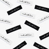 Made With Love woven KATM sewing labels for handmade clothes and DIY sewing projects