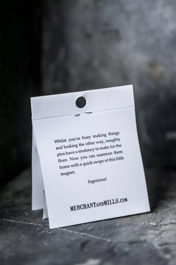 Merchant & Mills Pin Magnet for quickly gathering scattered sewing pins