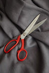 Merchant & Mills Red Extra Sharp 8" Scissors with chrome blades and red enamel handles for precision cutting