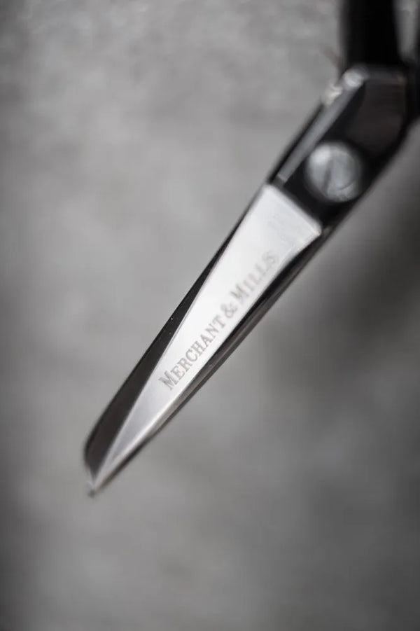Merchant & Mills Tailor’s 10" Scissors, Sheffield-made high carbon steel shears for professional tailoring