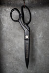 Merchant & Mills Xylan 10" Scissors, matt black non-stick shears for smooth, precise fabric cutting