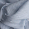 Oceanline Linen Cotton Fabric – lightweight yarn-dyed stripe in light blue and white