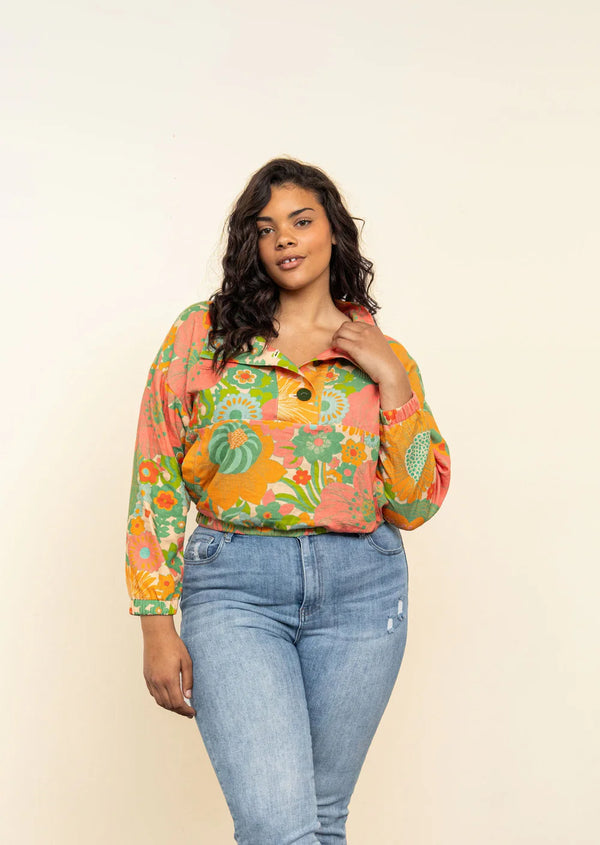 Pogonip Pullover Sewing Pattern – Half-Placket Outdoor Jacket (XS-7X)