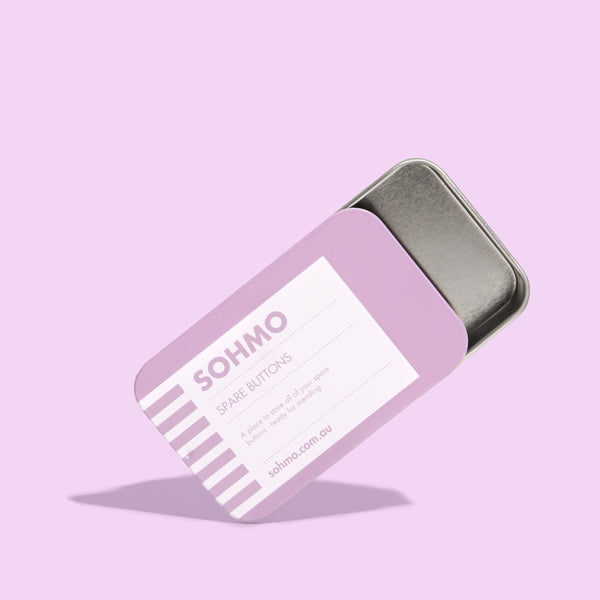 sohmo spare buttons tin 3