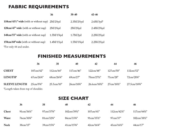 The All State Sewing Pattern – vintage-inspired boxy short-sleeve shirt with patch pocket