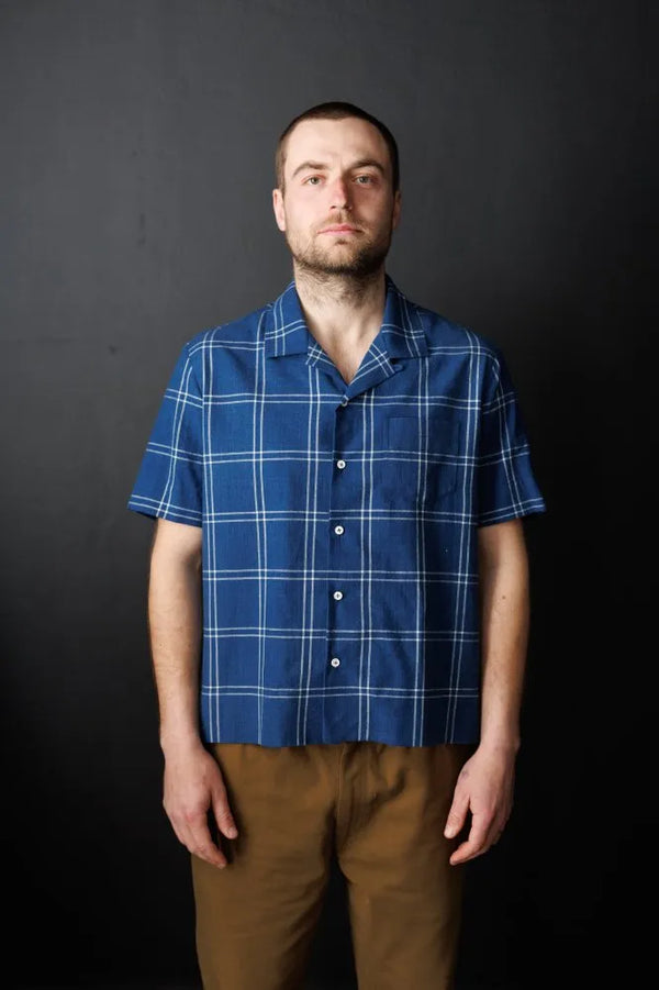 The All State Sewing Pattern – vintage-inspired boxy short-sleeve shirt with patch pocket