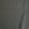 Urban Moss deep grey-olive 100% linen fabric, 230 GSM, 25 LEA – close-up texture