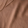 Walnut Brown 100% Linen Fabric – warm brown hue, lightweight 140 GSM, fine 60 LEA weave