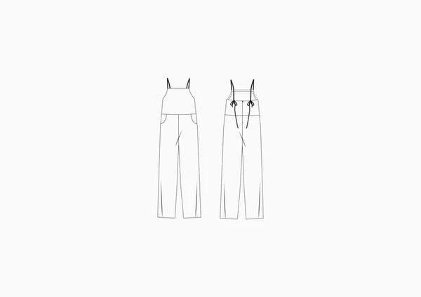 Wattlebird Jumpsuit Sewing Pattern - Versatile Jumpsuit in AUS Sizes 6-24