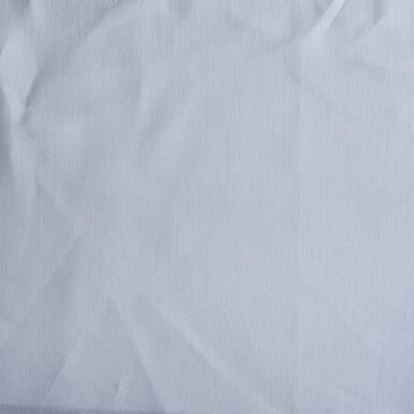 White Ember pure white linen fabric, 100% linen, 155 GSM, 50 LEA, ready for printing or dyeing RFP