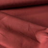 Elegant Wine Red Linen-Cotton Blend Fabric, lightweight and perfect for versatile design projects.
