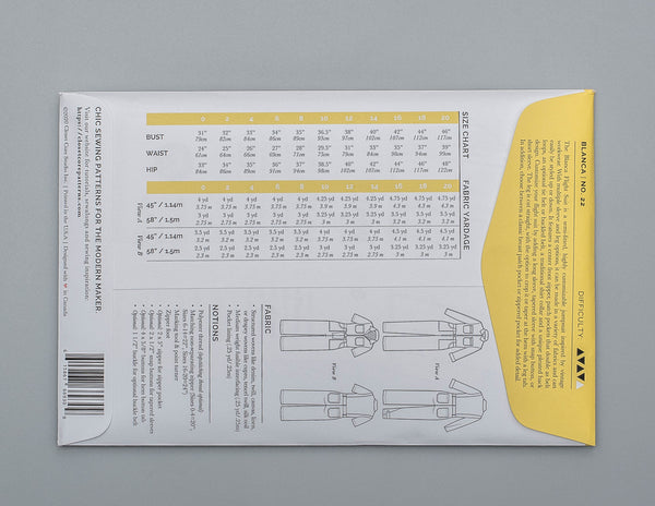 Blanca Flight Suit Sewing pattern-Sewing Patterns-de Linum