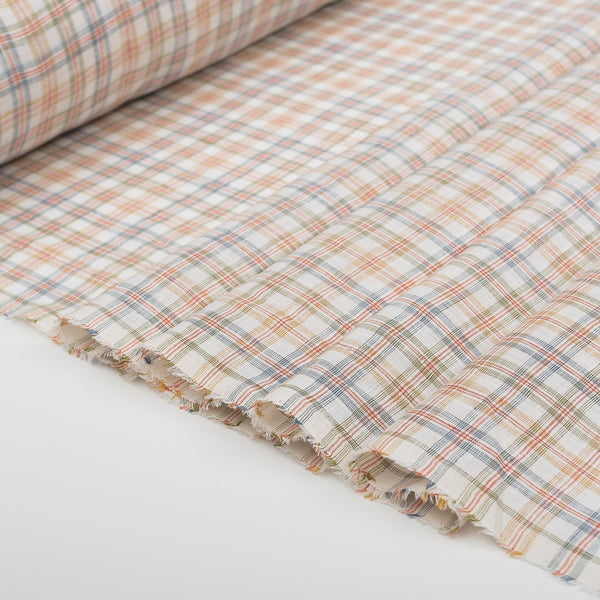 Country Daze Plaid 100% Linen Fabric