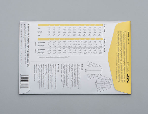 Jasika Blazer Sewing pattern-Sewing Patterns-de Linum