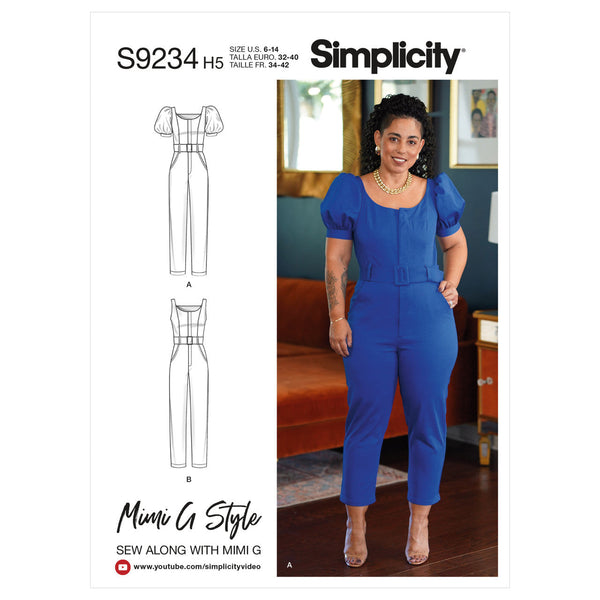Misses' Jumpsuit S9234 Sewing Pattern