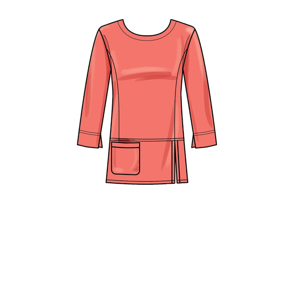 Misses' Knit Tops S9275 Multi-Size Sewing Pattern