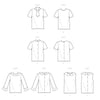 Misses' Set of Blouses Sewing Pattern S9386