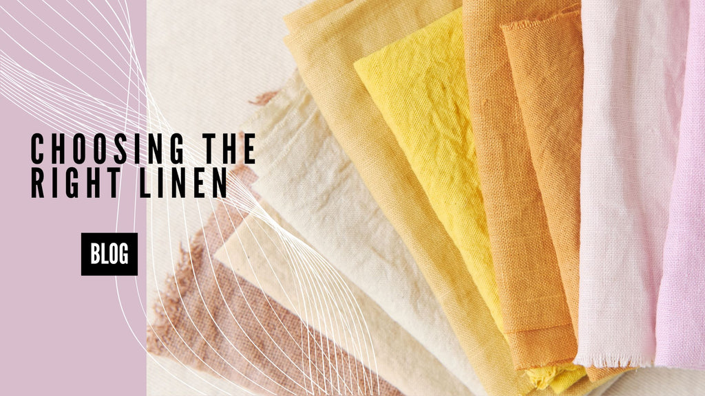 Guide to Selecting the Right Linen Fabric for Sewing