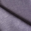 Yarn-dyed Lilac Fizz linen fabric with white and lilac threads, featuring natural slubs for a textured look and feel.