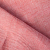 Rose Pink Chambray 100% Linen Fabric