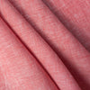 Rose Pink Chambray 100% Linen Fabric