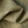 Premium Olive Green 100% Linen Fabric - Extra Wide 280cm