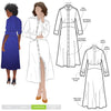 Christina Woven dress Multi-Size Sewing Pattern - hard copy