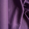 Luxurious Dark Purple Linen Fabric with a soft feel and good drape, enhancing sewing projects from casual loungewear to chic jumpsuits.