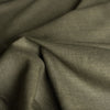 Classic dark green linen fabric with white specks, perfect for timeless and nostalgic designs.