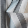 Luxurious wide stripe linen-cotton fabric inspired by island beaches and light waters