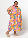 Montana-Midi-Dress-Extended-Shoulder-Pattern