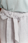 Opal Pants and Shorts Sewing Pattern - Options for Tapered Leg Pants, Wide Leg Pants, and Shorts with Paper Bag or Elastic Waist