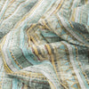 Geometric Stripe Linen Blend | Remnant